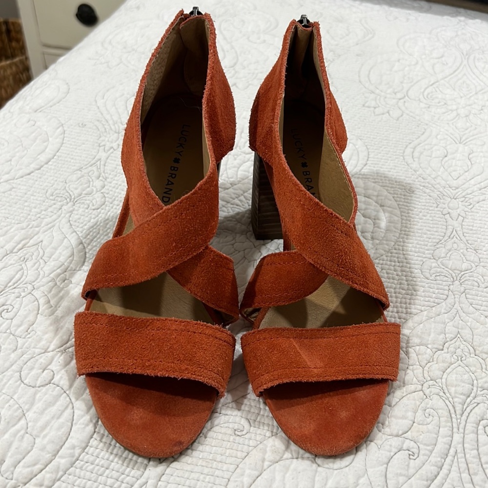 Lucky Brand Leather Sandles